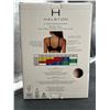 Image 3 : Halston Seamless Bra 2-Pack, Size L/G, Wide Hook & Eye Closure