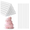 Image 1 : Lot of 2 Cake Dowels for Stacking 24pcs Plastic Cake Dowels Sticks Support Rods for Stacking Support