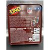 Image 3 : Mattel Games UNO NFL Card Game in Storage Tin Box