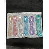 Image 1 : 6 Pack – USB-C Charging Cables Lot with Braided Design and Multiple Colors