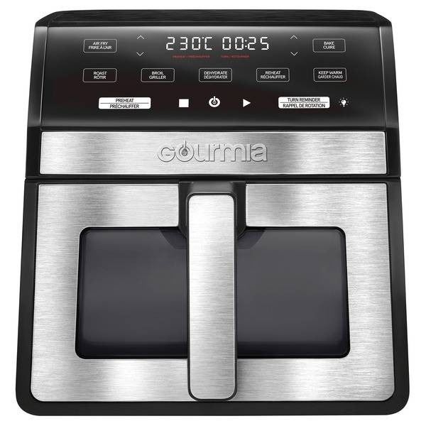 Gourmia 7.6L 8-Qt Digital Air Fryer With Touchscreen Display