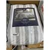 Image 2 : Comfy Bamboo King-Size Graham Comforter Set with Striped Design