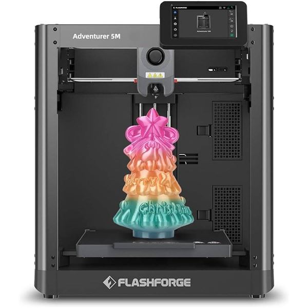 Flashforge Adventurer 5M 3D Printer, Black, Model S66