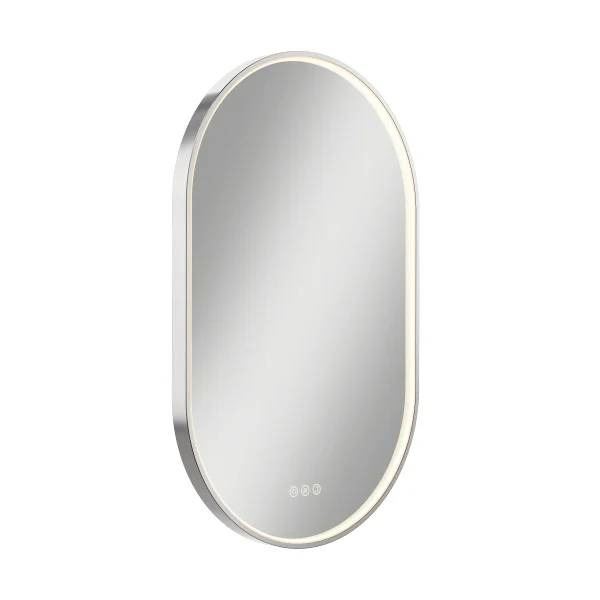 Artika Rondo Oval LED Mirror with Dimmable Touch Control, 20×30 Inches