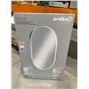 Image 2 : Artika Rondo Oval LED Mirror with Dimmable Touch Control, 20×30 Inches