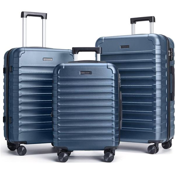 Pack & Fly 3-Piece Set Light Blue Edition Luggage