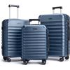 Image 1 : Pack & Fly 3-Piece Set Light Blue Edition Luggage