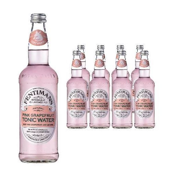 Fentimans Pink Grapefruit Tonic Water 275ml x 8