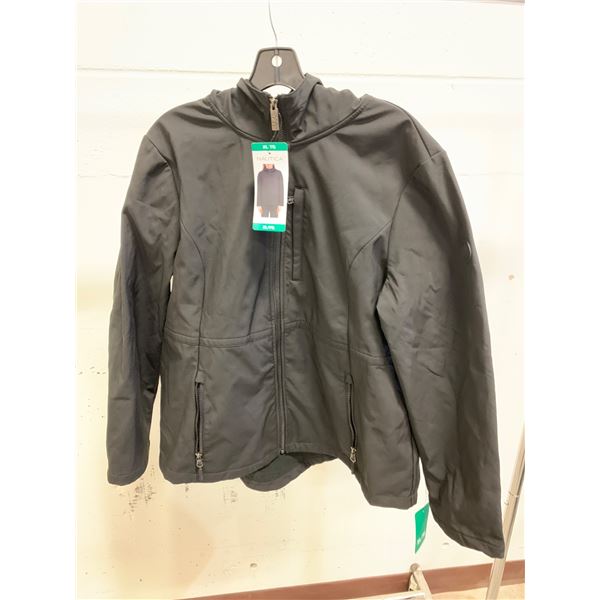 Nautica Women’s XL/1TG Black Softshell Jacket With Tags