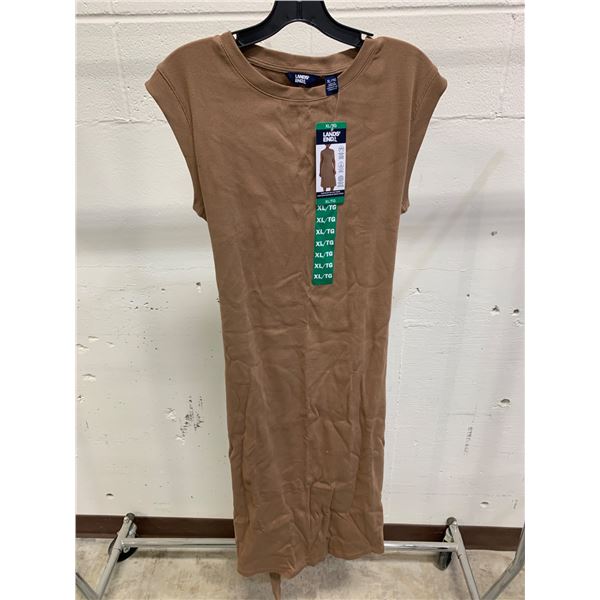 Lands’ End Sleeveless Rib Knit Dress XL/TG