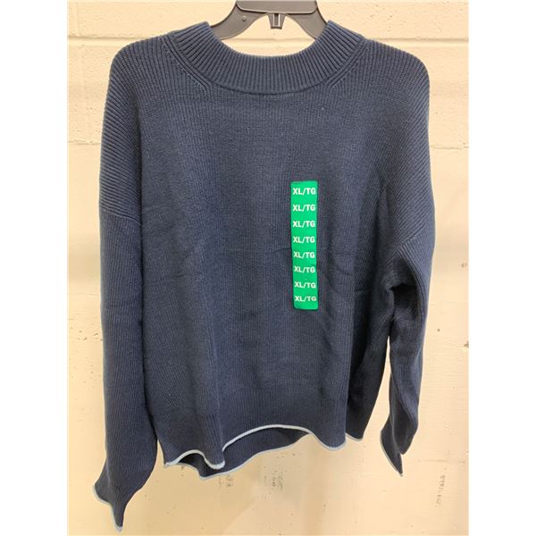Scotch & Soda XL/TG Knit Sweater in Blue, Men’s