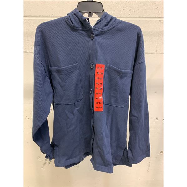 Roxy Women’s Medium Long-Sleeve Button-Up Hoodie