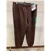 Image 1 : Lazypants XL/TG Brown Sweatpants with 30-Inch Inseam