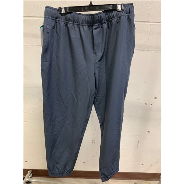 Gaiam Men’s Lightweight Jogger Pants, XL/XTG, Navy