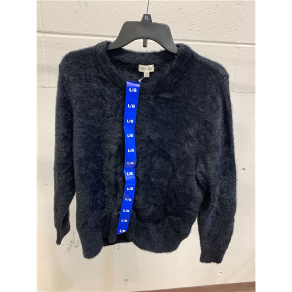 Bleu Gray Women’s Sweater, Size L/G, Model 3815502
