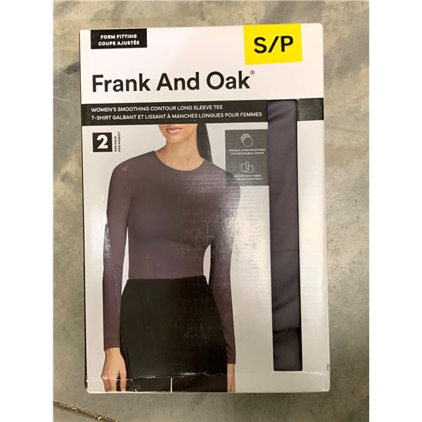 Frank And Oak Women’s Smoothing Contour Long Sleeve Tee, Size S/P