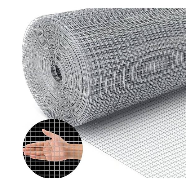 Homebase 1/2″ x 1/2″ Mesh Hardware Cloth with 19-Gauge Galvanized Wire 3’