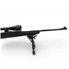 Image 8 : Savage Model 11 LH Bolt Action Rifle .243Win 22" Barrel Black Syn Stock With 4-16X40 Scope And Bipod