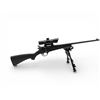 Image 1 : Savage Rascal Single Shot Rifle .22LR 16" Barrel Black Synthetic With Centre Point Red Dot And Bipod