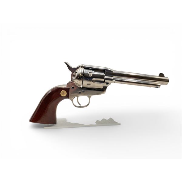 Beretta Stampede Single Action Revolver .357 Magnum 5.5" Barrel Nickel With Wood Grips, Restricted