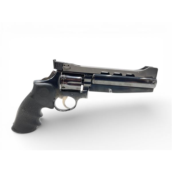 Smith & Wesson Model 10-5 Revolver .38Spl 5.75" Target Barrel Hogue Grip, Restricted