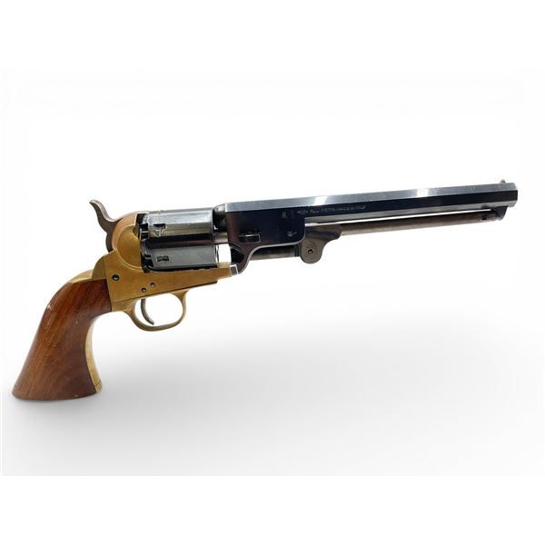 Pietta 1851 Single Action Black Powder Revolver .36 Caliber 7.5" Barrel Wood Grips, Restricted