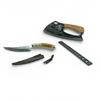 Image 1 : Yang Jiang Fixed 8.25" Cleaver with Wooden Handle, New and Fixed 3.75" Blade Knife, New