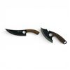 Image 1 : Asakh Japanese 6" Fixed Blade Kitchen Knife, New and Fixed 5" Blade Knife with Wooden Handle, New