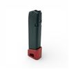Image 1 : Glock 17/34 9mm Polymer Magazine with Red Unfair Advantage Base Plate