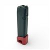 Image 1 : Glock 17/34 9mm Polymer Magazine with Red Unfair Advantage Base Plate
