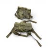 Image 2 : Molle Rifle Magazine Pouches, Hold 3 with Malice Clips X 2 in Desert Digi Camo