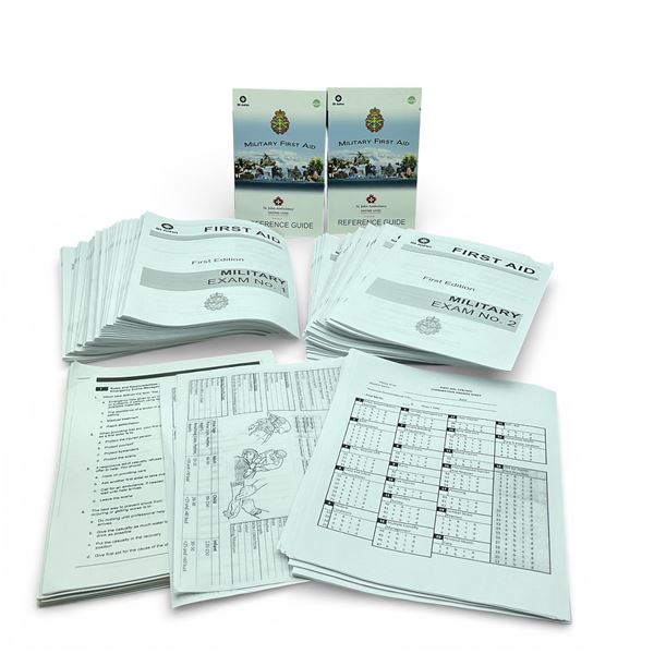 St. John Ambulance Military First Aid Reference Guide X 2 and Exams