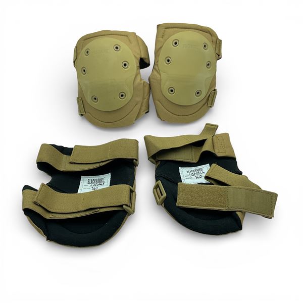 BlackHawk Knee Pads, Tan, 2 Pair