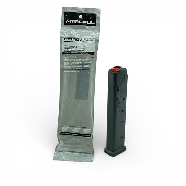 Magpul PMag 27 GL9 9x19mm Nato Polymer Pistol Magazine, Pinned