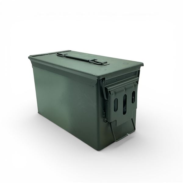 Metal Ammo Can, 11" x 5.5" x 7"
