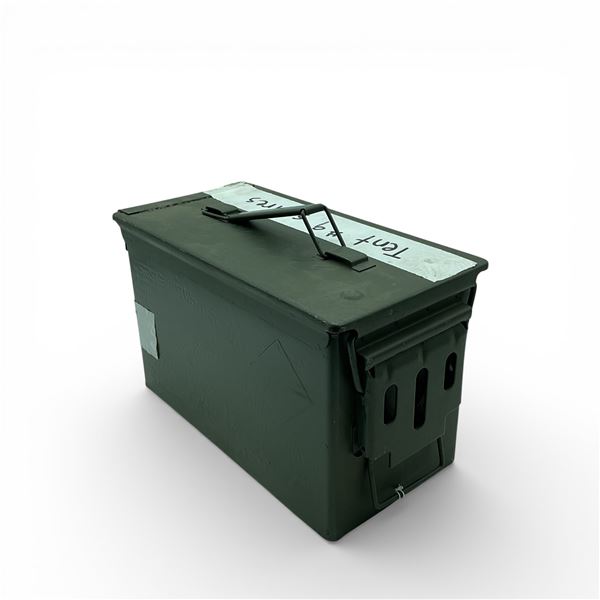 Metal Ammo Can, 11" x 5.5" x 7"