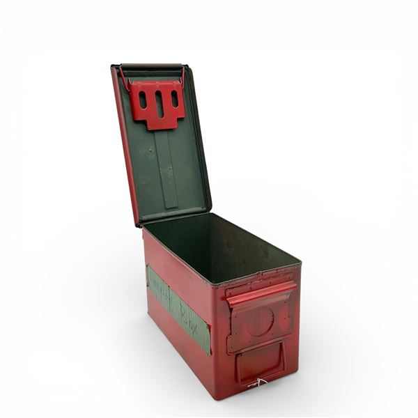 Metal Ammo Can, 11" x 5.5" x 7"