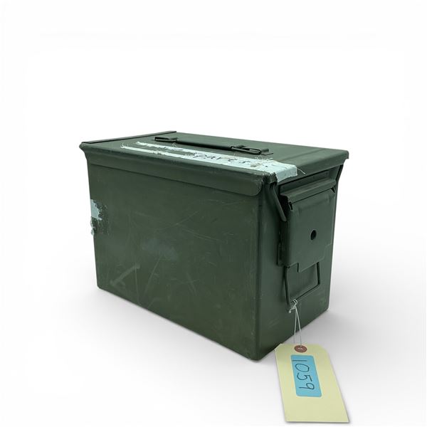 Metal Ammo Can, 12" x 7" x 8.5"