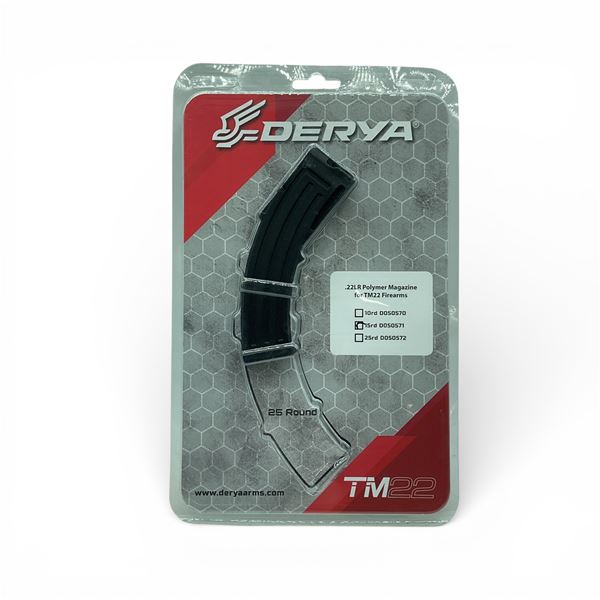 Derya TM22 22 LR 15 Round Polymer Magazine