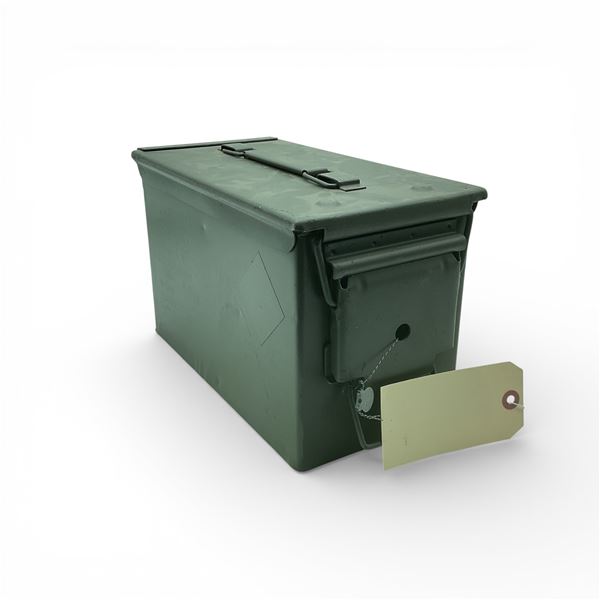Metal Ammo Can, 11" x 5.5" x 7"