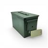 Image 1 : Metal Ammo Can, 11" x 5.5" x 7"