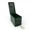 Image 2 : Metal Ammo Can, 11" x 5.5" x 7"