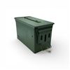 Image 1 : Metal Ammo Can, 11" x 5.5" x 7"
