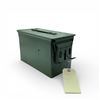 Image 1 : Metal Ammo Can, 11" x 5.5" x 7"