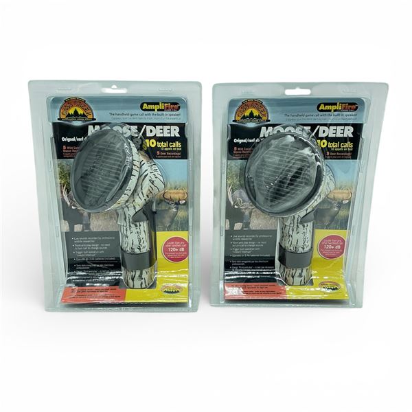 Cass Creek AmpliFire Moose/ Deer Handheld Game Call with Built-in Speaker X 2 Qty