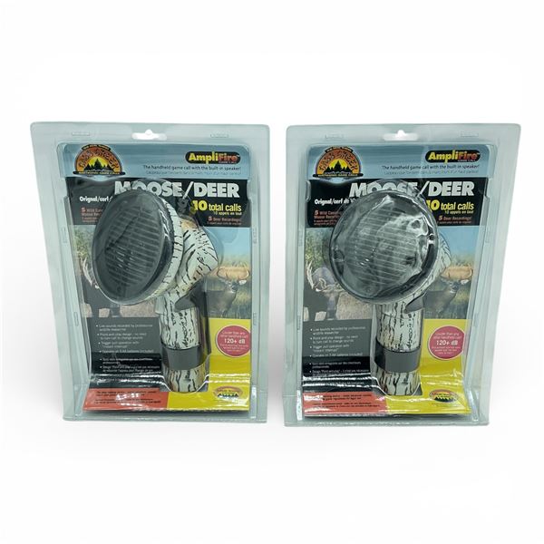 Cass Creek AmpliFire Moose/ Deer Handheld Game Call with Built-in Speaker X 2 Qty