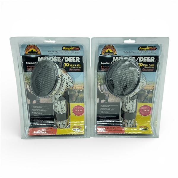 Cass Creek AmpliFire Moose/ Deer Handheld Game Call with Built-in Speaker X 2 Qty