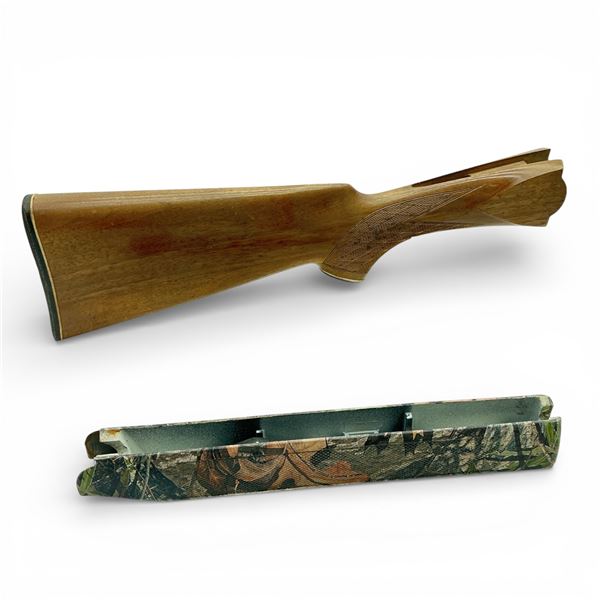 Antonio Zoli Wood Butt Stock and Plastic Camo Forend