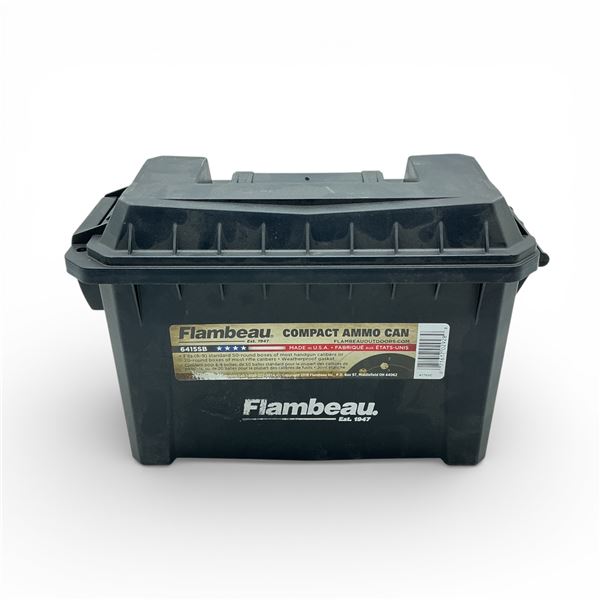 Flambeau Plastic Compact Ammo Can, 10" x 4.75" x 7.5"