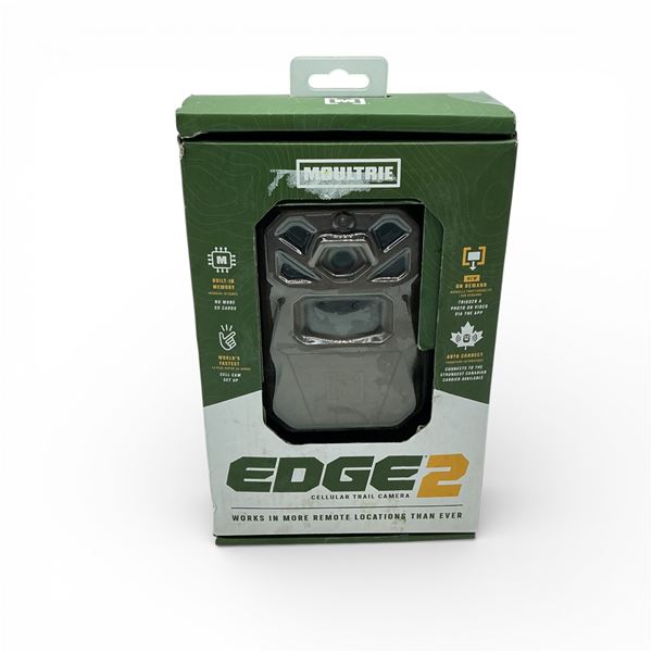 Moultrie Edge 2 Cellular Trail Camera, 36 MP Video and Picture, Untested